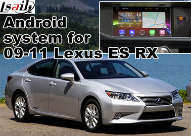 Lexus ES RX NX IS কার GPS নেভিগেশন সিস্টেম রিয়ার ভিউ টাচ স্ক্রীন টিভি ভিডিও কাস্ট স্ক্রীন Android 5.1 সহ