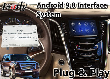 XT5 CTS CUE সিস্টেমের জন্য Cadillac Escalade Android Carplay Gps নেভিগেশন বক্স