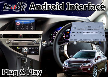 2012-2015 এর জন্য Lsailt Android 9.0 ভিডিও ইন্টারফেস Lexus RX 270 মাউস কন্ট্রোল, GPS নেভিগেশন RX270