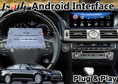 LS460 LS 600H মাউস কন্ট্রোল সমর্থনের জন্য Lsailt Android 9.0 Lexus ভিডিও ইন্টারফেস ওয়্যারলেস কারপ্লে অ্যান্ড্রয়েড অটো যোগ করুন