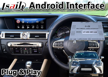 Lexus GS300h GS200t GS350 কার মাল্টিমিডিয়া ইন্টারফেসের জন্য PX6 4+64GB Android নেভিগেশন কারপ্লে