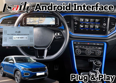 VW Golf / Skoda / Teramont / T-ROC এর জন্য Android 9.0 কার ভিডিও ইন্টারফেস