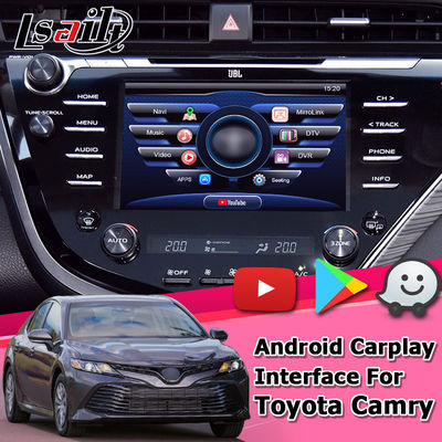 Toyoat Camry V70 2018 carplay android auto এর জন্য PX6 প্রসেসর Android Carplay ইন্টারফেস SGS