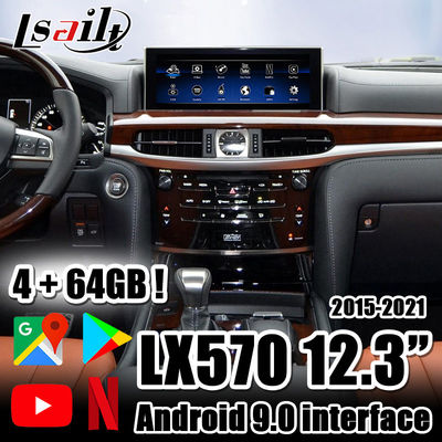 Lexus 2013-2021 GX460 NX200 LX570 এর জন্য YouTube, NetFlix, Yandex এর সাথে CarPlay/Android মাল্টিমিডিয়া ইন্টারফেস