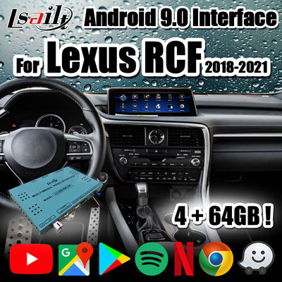 PDI Android 9.0 Lexus ভিডিও ইন্টারফেস IS LX RX-এর সাথে CarPlay, Android Auto, NetFlix-এর জন্য RC300h 2013-2021 RCF