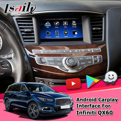Infiniti QX60 / JX35 carplay সিস্টেমের জন্য 1.8GHz Android Carplay নেভিগেশন বক্স Yandex Navi