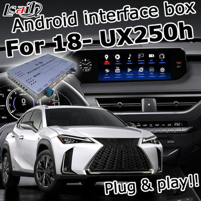 Lexus UX250h UX200 ES LS ইত্যাদি কারপ্লে ঐচ্ছিক জন্য Android অটো কারপ্লে ভিডিও ইন্টারফেস বক্স