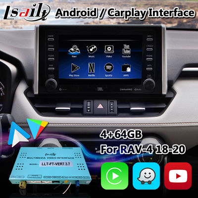 Toyota RAV4 Camry Panasonic Pioneer-এর জন্য Lsailt PX6 Android 9.0 GPS নেভিগেশন বক্স