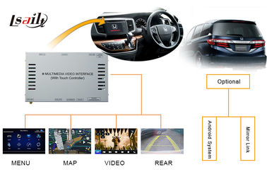 R-Hand / L-Hand Honda ভিডিও ইন্টারফেস GPS for 2014 City / Jazz / FIT / Accord 9 / Odyssey / City