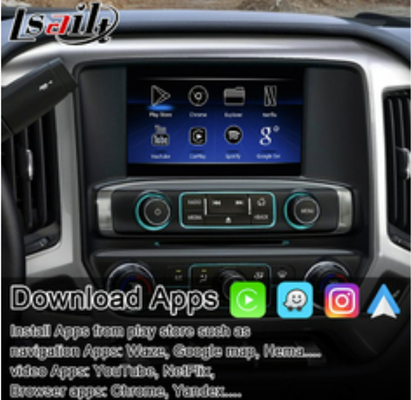 Android Auto সহ Chevrolet Silverado Tahoe MyLink-এর জন্য CarPlay মাল্টিমিডিয়া ইন্টারফেস