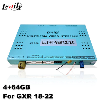 4+64GB GXR GPS নেভিগেশন বক্স, টয়োটা ল্যান্ড ক্রুজার LC200 GX-R-এর জন্য অ্যান্ড্রয়েড কারপ্লে ইন্টারফেস