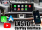 Lexus LX570 2013-2020 সমর্থন ইউটিউবের জন্য Carplay/ Android Auto ইন্টারফেস, OEM মাউস কন্ট্রোলার দ্বারা রিমোট কন্ট্রোল
