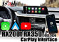 Lexus RX200t RX350 RX450h 2013-2020 এর জন্য ওয়্যারলেস কারপ্লে ইন্টারফেস তারযুক্ত অ্যান্ড্রয়েড অটো