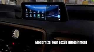 Lexus RX NX IS RC GS ES-এর জন্য Lsailt Android স্ক্রীন