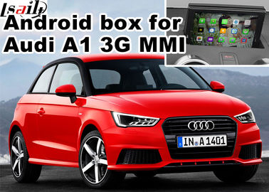 Audi A1 3G MMI ভিডিও মিরর লিঙ্ক কাস্ট স্ক্রিনের জন্য অ্যান্ড্রয়েড নেভিগেশন বক্স ইন্টারফেস