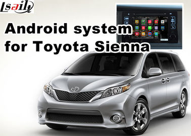 TOYOTA Sienna 4th Prius Mirrorlink-এর জন্য 8 / 16 GB কার মাল্টিমিডিয়া ইন্টারফেস Android 5.1