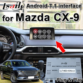 32gb স্টোরেজ সহ Mazda CX-9 2014-2019 এর জন্য Android 7.1 অটো ইন্টারফেস, Lsailt দ্বারা RAM 3G সমর্থন করে Android অটো