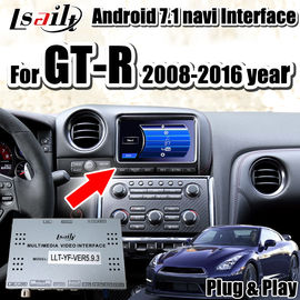 Android 7.1 নেভিগেশন সিস্টেম সহ GT-R 2008-2016-এর জন্য Android Auto ইন্টারফেস, Lsailt দ্বারা বেতার কারপ্লে