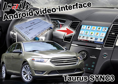 Taurus SYNC 3 Android GPS নেভিগেশন বক্স Google apps yandex igo ভিডিও ইন্টারফেস