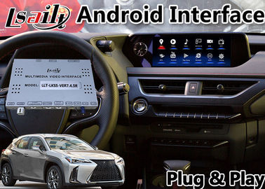 Lexus UX200 টাচপ্যাড কন্ট্রোলের জন্য Lsailt Android 9.0 মাল্টিমিডিয়া ভিডিও ইন্টারফেস GPS নেভিগেশন বক্স