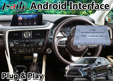 Google / waze / Carplay সহ Lexus RX200t RX350 এর জন্য Lsailt Android মাল্টিমিডিয়া ইন্টারফেস