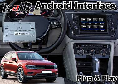 Lsailt Android 9.0 Volkswagen ভিডিও ইন্টারফেস VW tiguan Car GPS নেভিগেশন ইউটিউব Google এর জন্য