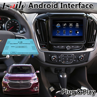 Chevrolet Traverse এর জন্য Lsailt Android Navigation CarPlay Multimedia Video Interface
