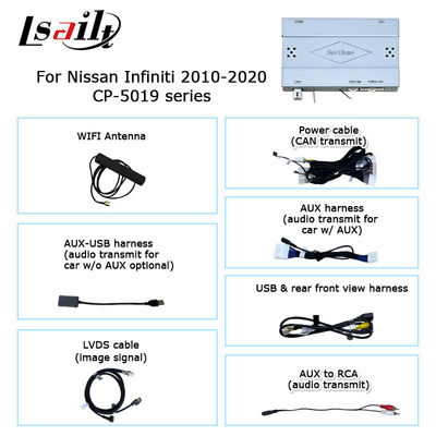 ইনফিনিটি জি৩৭ জি২৫ কিউ৪০ কিউ৬০ ৩৭০জিটি স্কাইলাইন ০৮আইটি এর জন্য ওয়্যারলেস কারপ্লে অ্যান্ড্রয়েড অটো