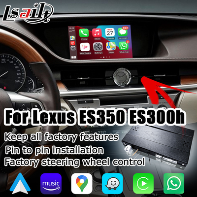 Lexus ES ES350 ES250 ES300h ওয়্যারলেস কারপ্লে অ্যান্ড্রয়েড অটো স্ক্রিন মিররিং বক্স মডিউল Lsailt