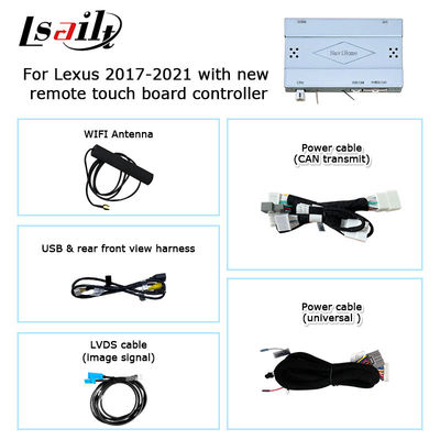 Lexus NX300 NX300h 2018 2021 ওয়্যারলেস কারপ্লে অ্যান্ড্রয়েড অটো ইন্টারফেস বক্স