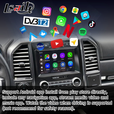 Ford SYNC3 গাড়ির জন্য 64GB Android মাল্টিমিডিয়া ভিডিও ইন্টারফেস AI বক্স