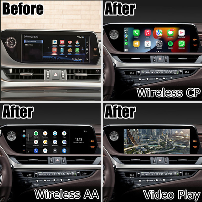 Lexus ES300h ES350 ES250 সস্তা সংস্করণের জন্য ওয়্যারলেস কারপ্লে অ্যান্ড্রয়েড অটো