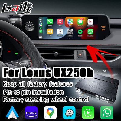Lexus UX200 UX350h ওয়্যারলেস কারপ্লে অ্যান্ড্রয়েড অটো স্ক্রিন মিররিং মাল্টি মিডিয়া
