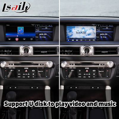 Lexus GS250 GS350 GS 350 2012-2015 এর জন্য ওয়্যারলেস অ্যান্ড্রয়েড অটো কারপ্লে ইন্টারফেস