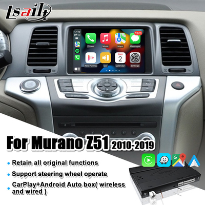 Lsailt দ্বারা লিনাক্স সিস্টেম সহ Nissan Murano Z51 2010-2019 Maxima GT-R এর জন্য CarPlay ইন্টারফেস