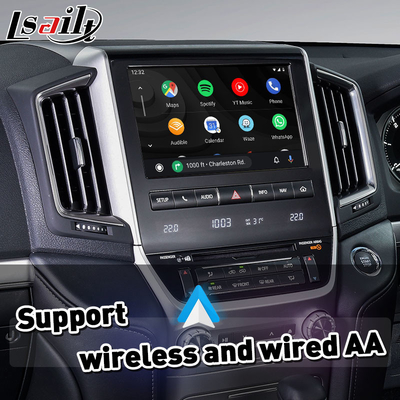 2016-2021 টয়োটা ল্যান্ড ক্রুজার LC 200 GXL VX VXR VX-R সাহারা LC200 এর জন্য Lsailt অ্যান্ড্রয়েড মাল্টিমিডিয়া ভিডিও ইন্টারফেস