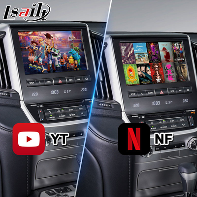 2016-2021 টয়োটা ল্যান্ড ক্রুজার LC 200 GXL VX VXR VX-R সাহারা LC200 এর জন্য Lsailt অ্যান্ড্রয়েড মাল্টিমিডিয়া ভিডিও ইন্টারফেস