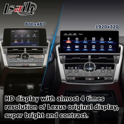NX300 NX300h লেক্সাস অ্যান্ড্রয়েড বড় স্ক্রিন 10.25 ইঞ্চি অ্যান্ড্রয়েড Carplay আপগ্রেড