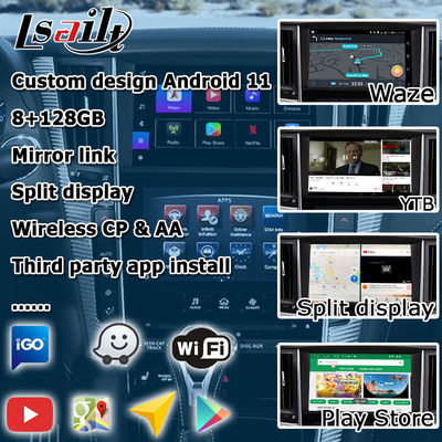 ইনফিনিটি Q50 / Q60 এর জন্য GPS কারপ্লে ইন্টারফেস, 8+128GB অ্যান্ড্রয়েড 13 নেভিগেশন বক্স ইন্টারফেস