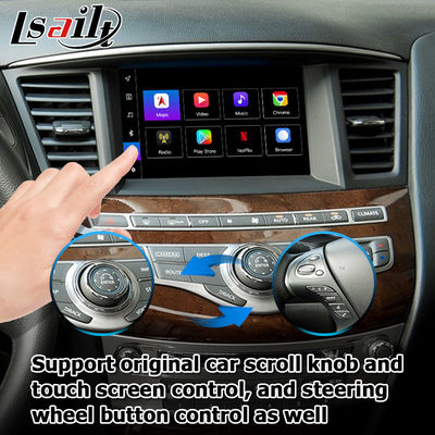 ইনফিনিটি QX60 GPS অ্যান্ড্রয়েড অটো কারপ্লে নেভিগেশন সিস্টেম মাল্টিমিডিয়া ইন্টারফেস অ্যান্ড্রয়েড ১৩ ৮+১২৮জিবি