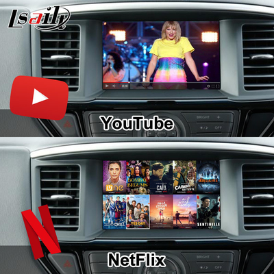 Nissan Pathfinder R52 2018-Patrol Carplay অ্যান্ড্রয়েড অটো ওয়্যারলেস মডিউলের জন্য Lsailt 8GB অ্যান্ড্রয়েড মাল্টিমিডিয়া ইন্টারফেস