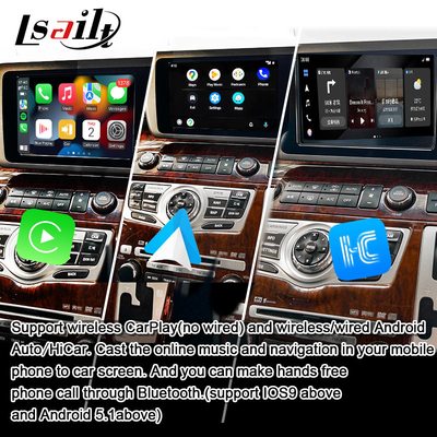 Nissan Elgrand E51 সিরিজ 3 এর জন্য Lsailt 8G অ্যান্ড্রয়েড স্মার্ট ইনফোটেইনমেন্ট মডিউল সমর্থন CarPlay, ইউটিউব, হেডরেস্ট স্ক্রিন