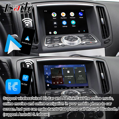 ইনফিনিটি Q40 Q60 G37 G35 ইনফোটেন্টমেন্ট মডিউল ইন্টিগ্রেটেড ওয়্যারলেস কারপ্লে