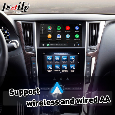 Lsailt CP + AA OEM ইন্টিগ্রেশন কারপ্লে ইন্টারফেস 2020-2023 ইনফিনিটি Q50 এর জন্য