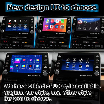 টয়োটা অ্যাভলন টাচ 3 2018-বর্তমানের জন্য 8 ইঞ্চি অ্যান্ড্রয়েড অটো কারপ্লে ভিডিও ইন্টারফেস ভিডিও ইন্টারফেস