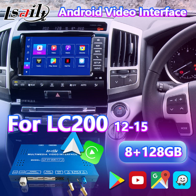 2012-2015 টয়োটা ল্যান্ড ক্রুজার LC 200 V8 LC200 এর জন্য Lsailt অ্যান্ড্রয়েড মাল্টিমিডিয়া ভিডিও ইন্টারফেস