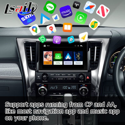 টয়োটা আলফার্ড ভেলফায়ার এএইচ৩০ সিরিজ খাঁটি ওএম স্টাইল কারপ্লে অ্যান্ড্রয়েড অটো বক্স 2015-2022 মডেল