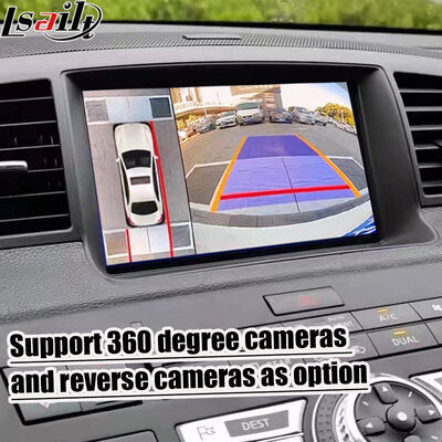 Nissan Fuga (Y50)Infiniti 350GT 2005-2008 এর জন্য Lsailt 8 ইঞ্চি কারপ্লে স্ক্রিন, Android Auto, Mirroring, HD টাচ ডিসপ্লে