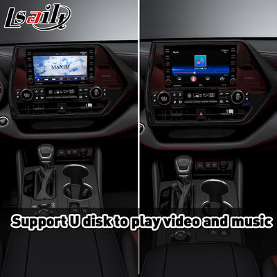 এলসেল্ট ওয়্যারলেস অ্যান্ড্রয়েড অটো কারপ্লে ইন্টারফেস ২০২০-বর্তমান টয়োটা হাইল্যান্ডারের জন্য