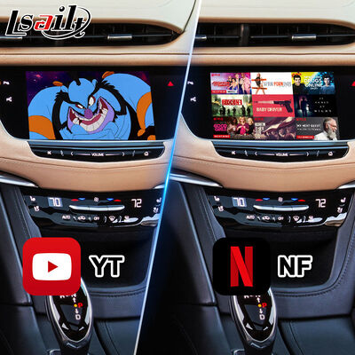 Lsailt অ্যান্ড্রয়েড মাল্টিমিডিয়া ভিডিও ইন্টারফেস 2016-2019 ক্যাডিল্যাক XT5 প্ল্যাটিনাম সিইউ সিস্টেমের জন্য